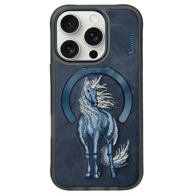 Ümbris Nimmy Fantasy Animal MagSafe iPhone 16 Pro Max (sinine)