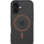 Ümbris Superstealth MagSafe iPhone 16 (must/pruun)