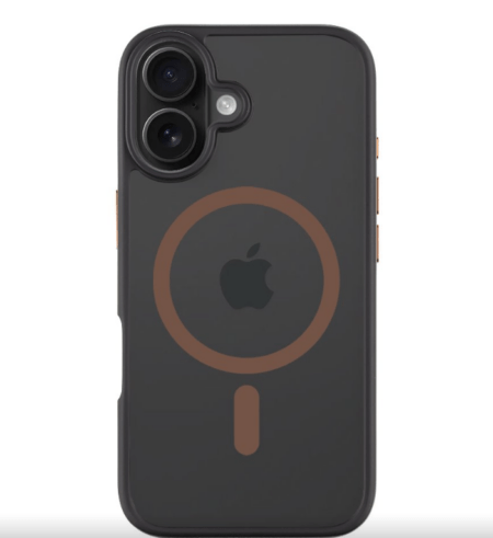 Ümbris Superstealth MagSafe iPhone 16 (must/pruun)