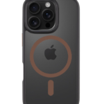 Ümbris Superstealth MagSafe iPhone 13/ iPhone 14 (must/pruun)