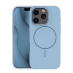 Ümbris Silicone Thin Mag Apple iPhone 15 (helesinine)
