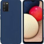 Silikoon Samsung A025/ Galaxy A02s (tumesinine/matt)