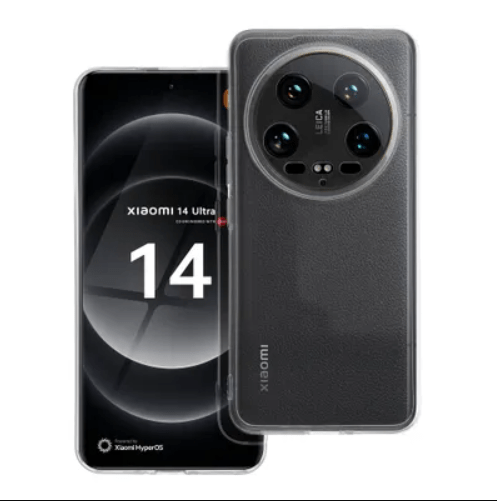 Silikoon Clear Case 2mm Xiaomi 14 Ultra (läbipaistev)