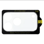 9H Kaitseklaas tagakaamerale Apple 17 Pro Max (must)