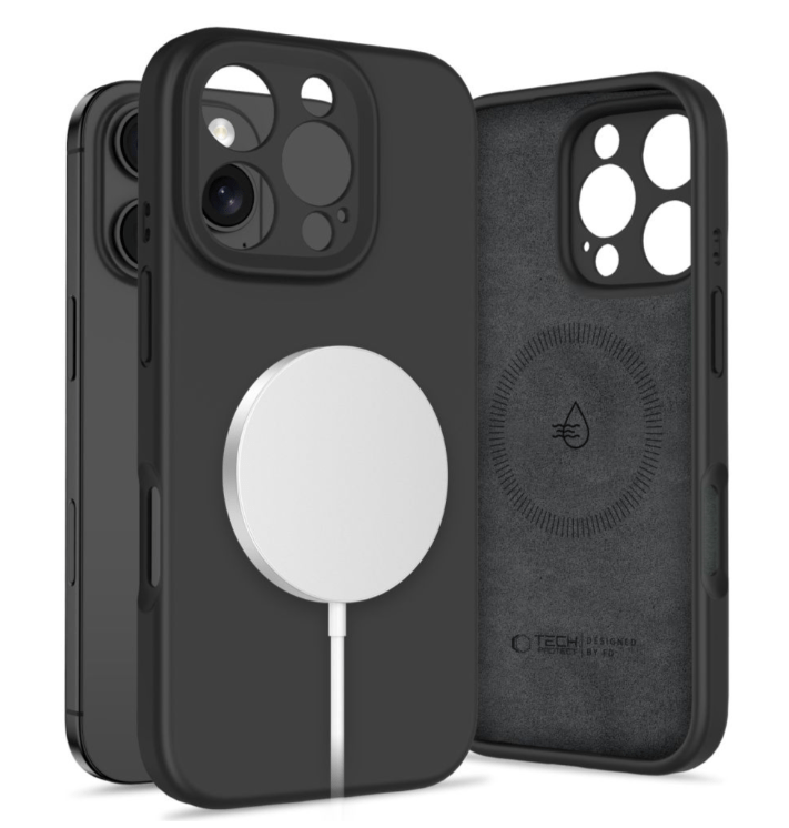Ümbris Tech-Protect Liquid Silicone MagSafe Samsung Galaxy S25 Plus (must)
