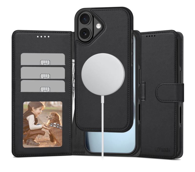 Ümbris Tech-Protect Wallet MagSafe iPhone 17 (must)