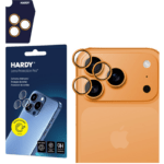 3MK HARDY Lens Protection Pro kaamerakaitse Apple iPhone 17 Pro / 17 Pro Max (oraž)