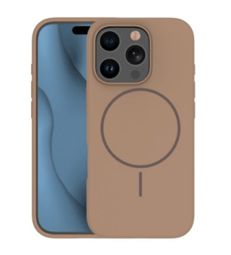 Ümbris Silicone Thin Mag Apple iPhone 17 Air (pruun)