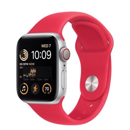 Devia rihm Deluxe Sport Apple Watch 42mm/ 44mm/ 45mm/ 49mm (punane)