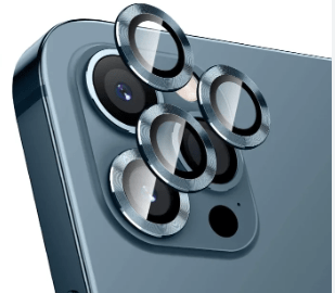 Kaitseklaas 3MK HARDY Lens tagakaamerale iPhone iPhone 13 Pro / 13 Pro Max (must)