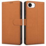 Ümbris kaanega Fancy Wallet Samsung A36 5G (pruun)