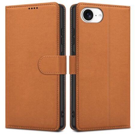 Ümbris kaanega Fancy Wallet Samsung A36 5G (pruun)
