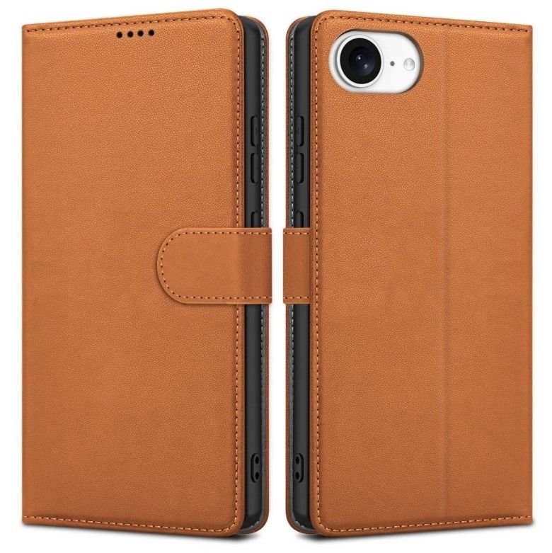 Ümbris kaanega Fancy Wallet Samsung A36 5G (pruun)