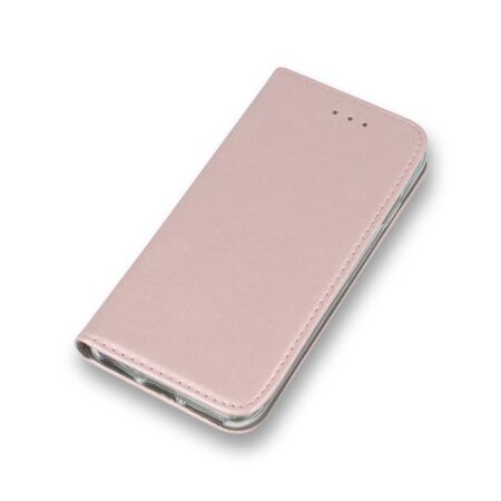 Ümbris kaanega Smart Magnetic Iphone XS Max (roosa kuld)