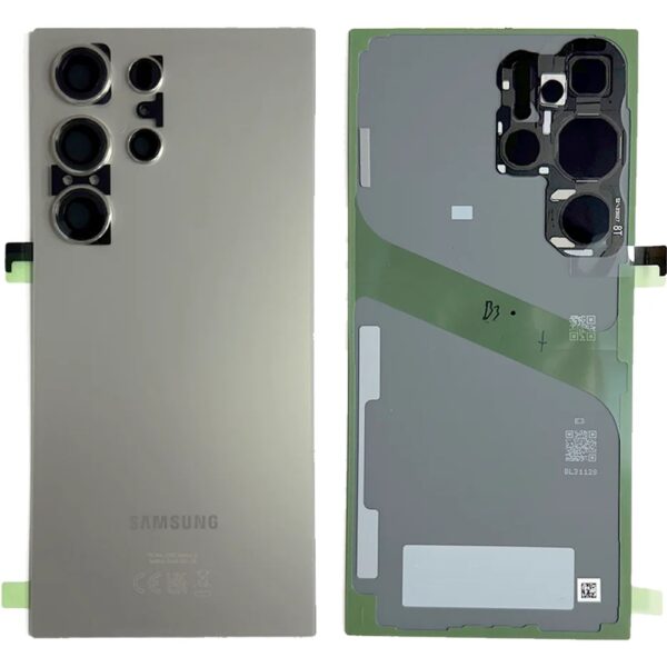 Varuosa Samsung Galaxy S24 Ultra / S928B tagumine klaas (Hall)