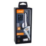 Autolaadija LDNIO C407Q 36W + MicroUSB (hõbe)
