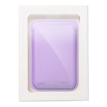 Kaarditasku Leather Mag Wallet (lilla)