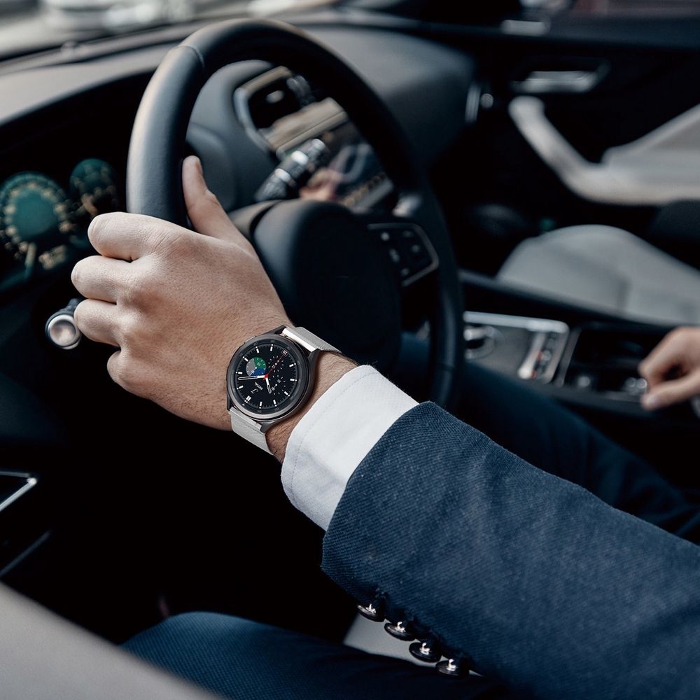 Kellarihm Dux Ducis Milanese Samsung / Huawei / Xiaomi 22mm (hõbedane) Kellarihm Dux Ducis Milanese Samsung / Huawei / Xiaomi 22mm (hõbedane)