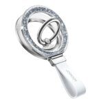 Joyroom JR-ZS425 Hoidik MagSafe ring (hõbe / glitter) Joyroom JR-ZS425 Hoidik MagSafe ring (hõbe / glitter)