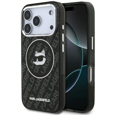 Karl Lagerfeld IML Choupette Head Logo MagSafe Case for iPhone 17 Pro (must)