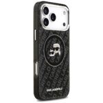 Karl Lagerfeld IML Glitter Karl&Choupette Heads Logo MagSafe iPhone 17 Pro Max (must)