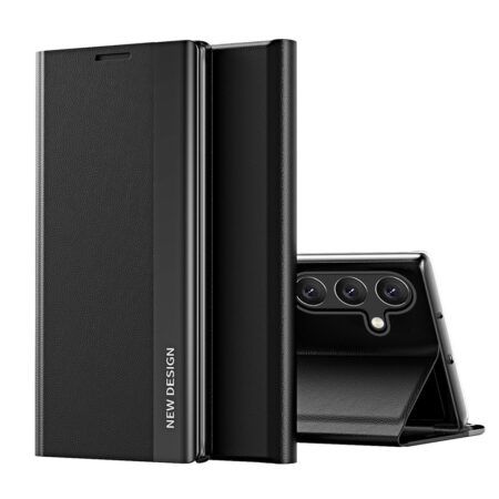 Ümbris kaanega Sleep Case Pro Samsung S25 Ultra (must)