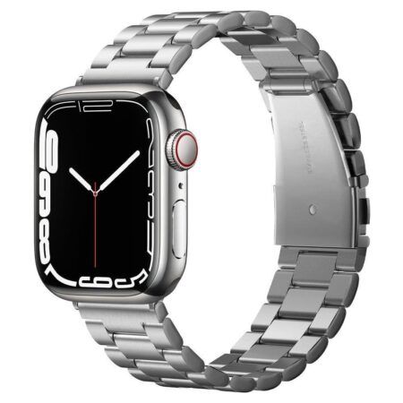Kellarihm Spigen Modern Fit Band Apple Watch 42 / 44 / 45 mm (hõbe)
