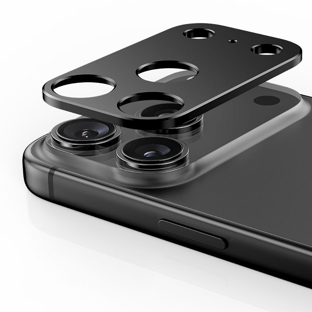 Kaameraäärise kaitse Camalloy tagakaamerale iPhone 17 Pro (must) Kaameraäärise kaitse Camalloy tagakaamerale iPhone 17 Pro (must)