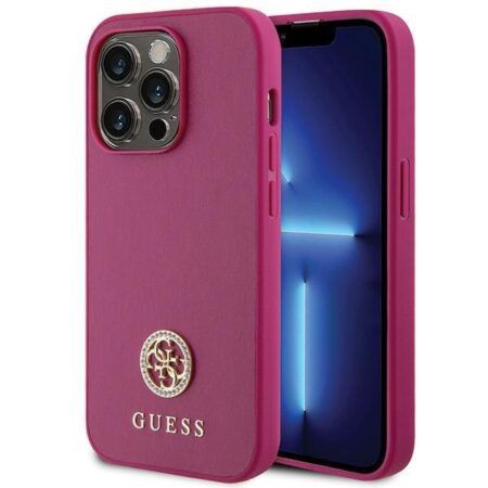 Guess Ümbris GUHCP15LPS4DGPP iPhone 15 Pro (roosa)