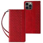 Ümbris kaanega Strap Case Samsung Galaxy S23 Plus (punane)