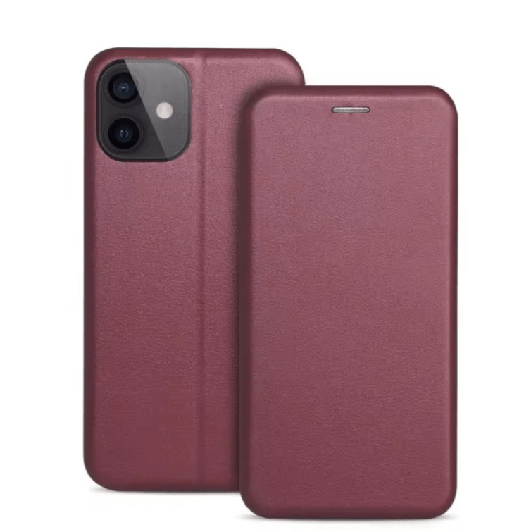 Ümbris kaanega Book Elegance Xioami Redmi Note 13 Pro Plus 5G (viinamari)