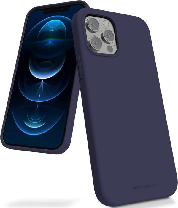Silikoon "Mercury Silicone" iPhone 11 (tumesinine)