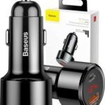 Autolaadija Baseus Magic Series LED Display 45W CCMLC20C-01 (must)