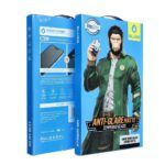 Kaitseklaas "5D Mr. Monkey" Full Glue Strong Matte iPhone 17 / 16 Pro / 17 Pro (must)