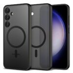 Ümbris Reach Matte MagSafe Samsung S25 Edge (läbipaistev / must)