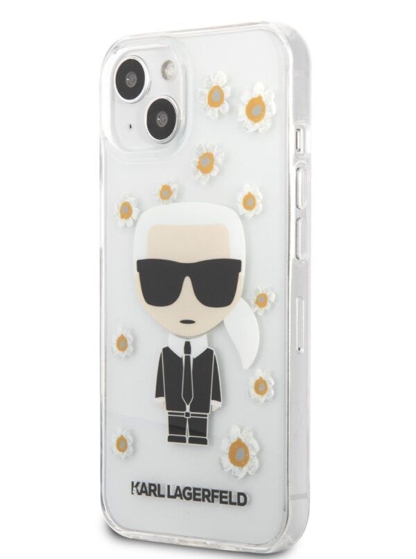 Karl Lagerfeld Ümbris KLHCP13LHFLT Iphone 13 Pro (läbipaistev/flower ikonik)