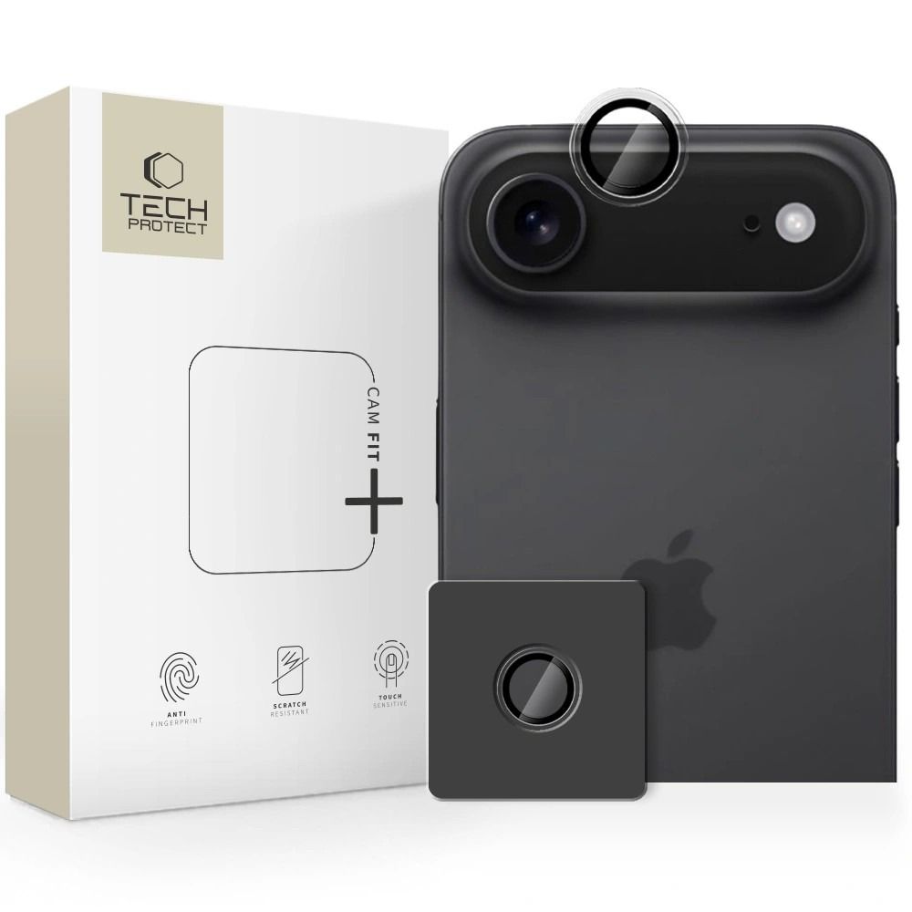 Kaitseklaas Tech-Protect Camring Fit+ tagakaamerale iPhone Air (läbipaistev) Kaitseklaas Tech-Protect Camring Fit+ tagakaamerale iPhone Air (läbipaistev)