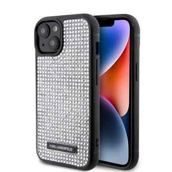 Karl Lagerfeld Ümbris KLHCP15XHDSPLG Rhinestone Plate Metal iPhone 15 Pro Max (hall) Karl Lagerfeld Ümbris KLHCP15XHDSPLG Rhinestone Plate Metal iPhone 15 Pro Max (hall)