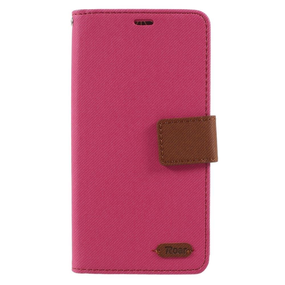 Ümbris kaanega Roar Xiaomi Note 5A (tumeroosa)