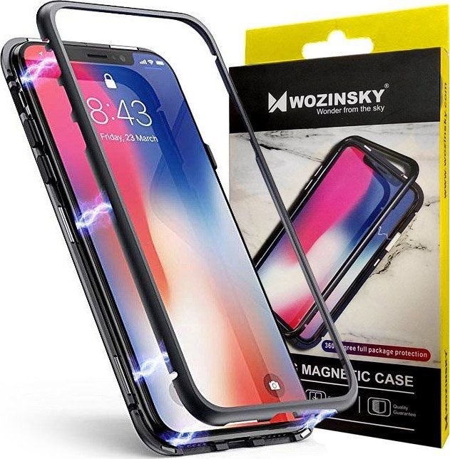 Strong Magnetic Ümbris Wozinsky Iphone XS Max (must raam) Strong Magnetic Ümbris Wozinsky Iphone XS Max (must raam)