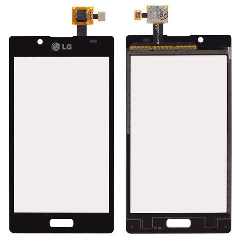 Varuosa LG P700/L7 puutepaneel (must)