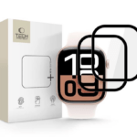 Kaitseklaas Tech-Protect Glass Flex+ Apple Watch 42mm (2tk/must)