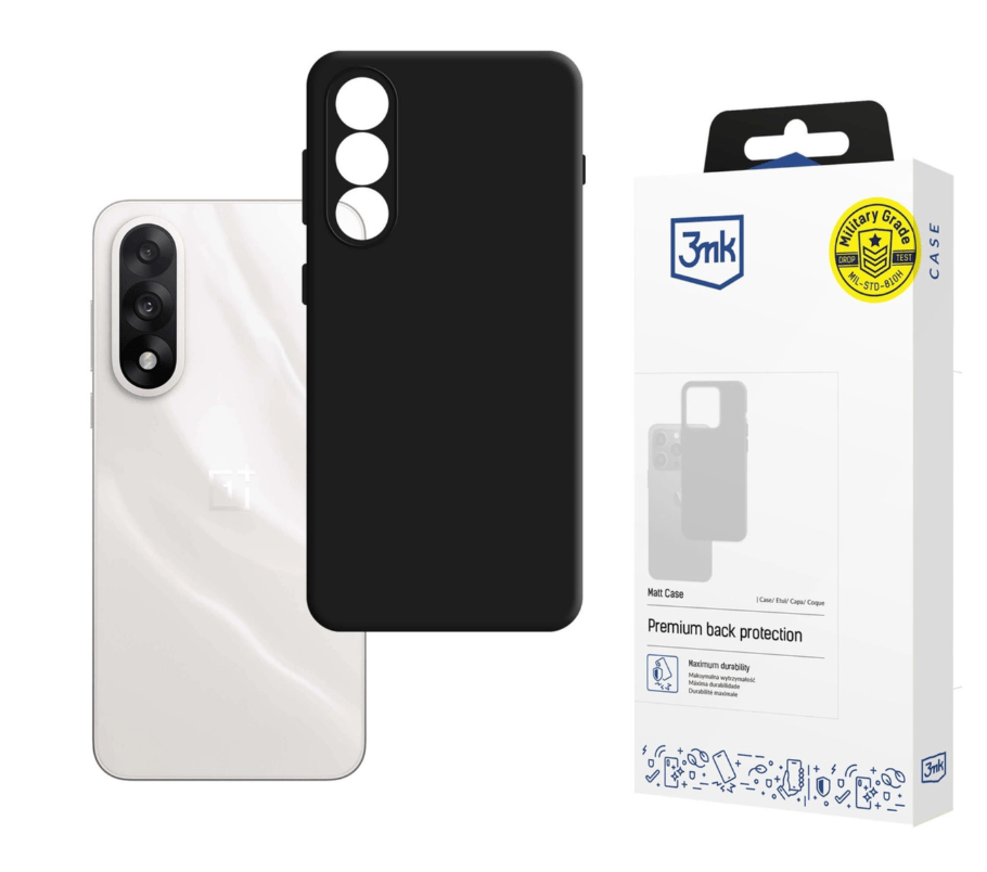 Silikoon 3MK Matt Case OnePlus Nord 5 (must)