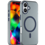 Ümbris Magnetic Abrasive iPhone 17 (matt/ sinine)