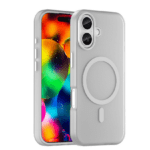 Ümbris Magnetic Abrasive iPhone 17 (matt/ valge)