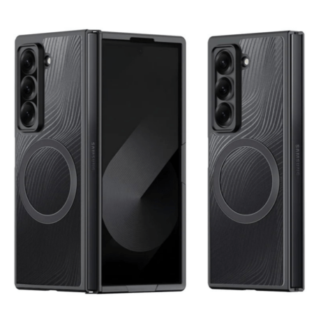 Ümbris Dux Ducis Aimo Mag Samsung Z Fold SE (läbipaistev / must)