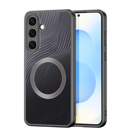 Ümbris Dux Ducis Aimo Magsafe Samsung S25 FE (läbipaistev / must)