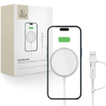 Tech-Protect QI15W-A44 Magsafe laadija Type-C/ USB-A 1.2m (valge)