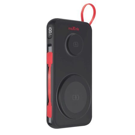 Akupank Maxlife MXPB-08 MagSafe 10000 mAh 3 in 1 (must)