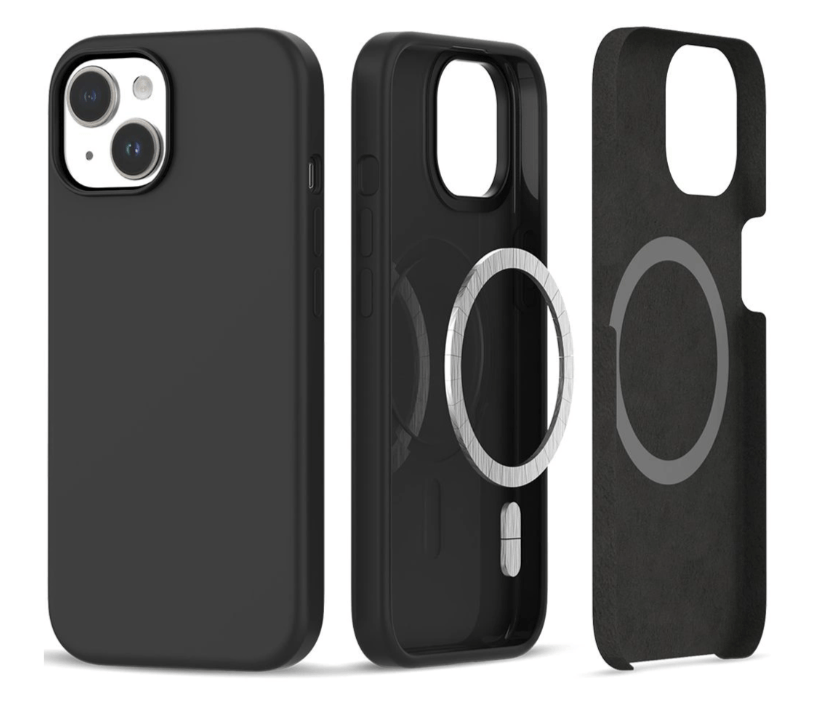 Ümbris Tech-Protect Silicone MagSafe iPhone 15 (must)